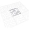 Ekena Millwork Extra Small Killeen Decorative Fretwork Wall Panels in Architectural PVC, 7 3/8"W x 7 3/8"H x 3/8"T WALP08X08KLN - alternate 2